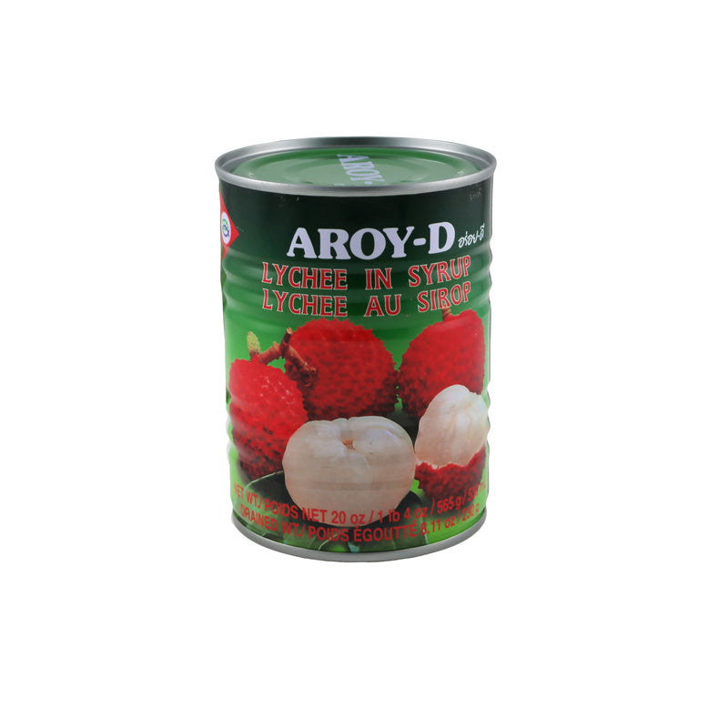 Aroy-D Lychee in Syrup 565g/pack