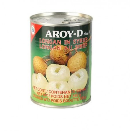 Aroy-D Longan in Syrup 565g/pack