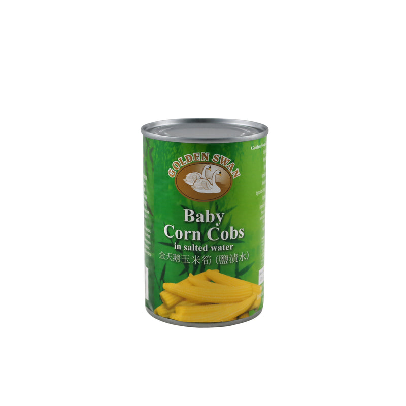 Golden Swan Baby Corn in brine 425g/pack