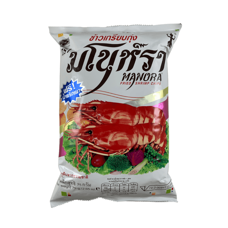 Manora Fried Shrimp Chips 75g