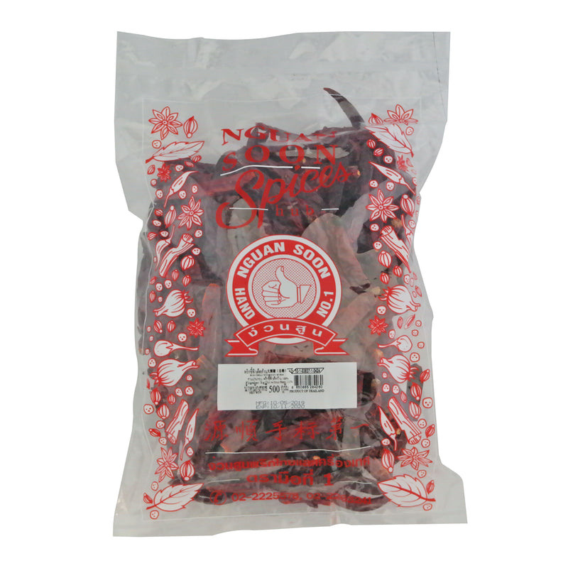NGUAN SOON DRIED WHOLE CHILLI LARGE 500G
