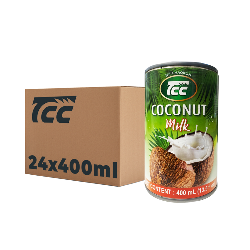 TCC (Chaokoh) Small Coconut Milk 400mlx24s / CASE