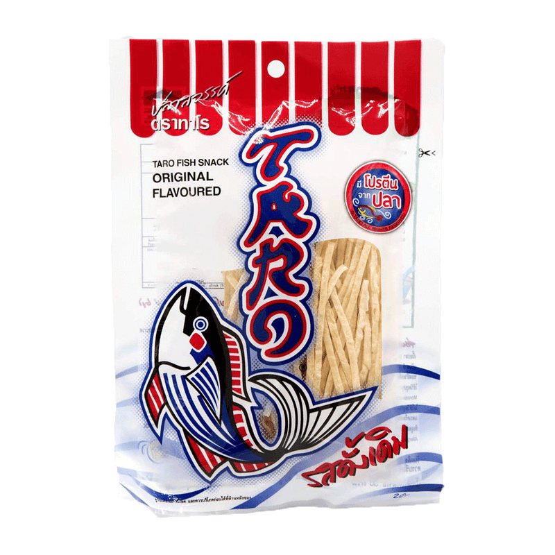 Taro Fish Snack Original 52g/pack